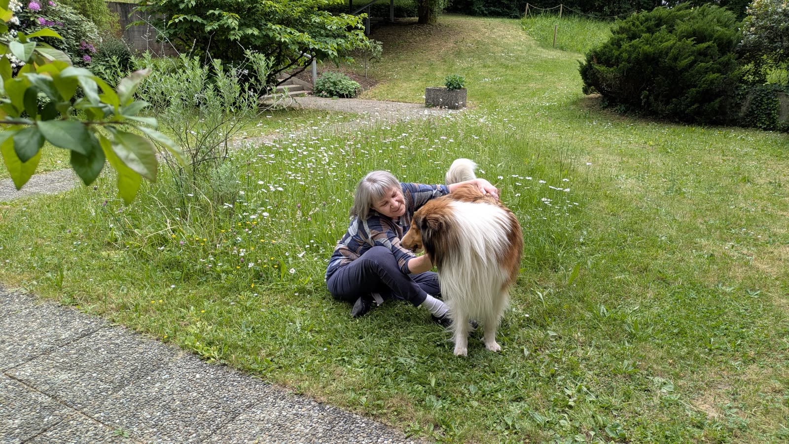 Im Garten des Paul-Gerhardt-Hauses